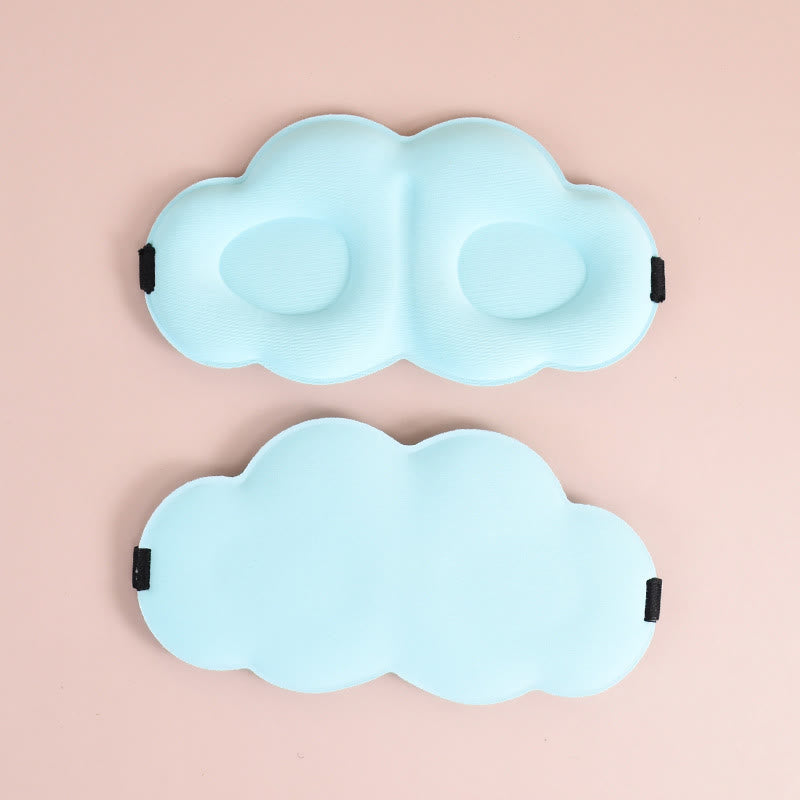 Maschera per gli occhi traspirante bifacciale 3D Cloud