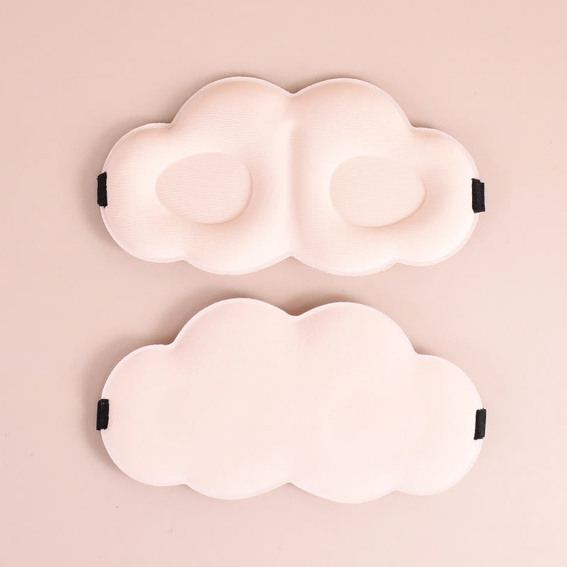 Maschera per gli occhi traspirante bifacciale 3D Cloud