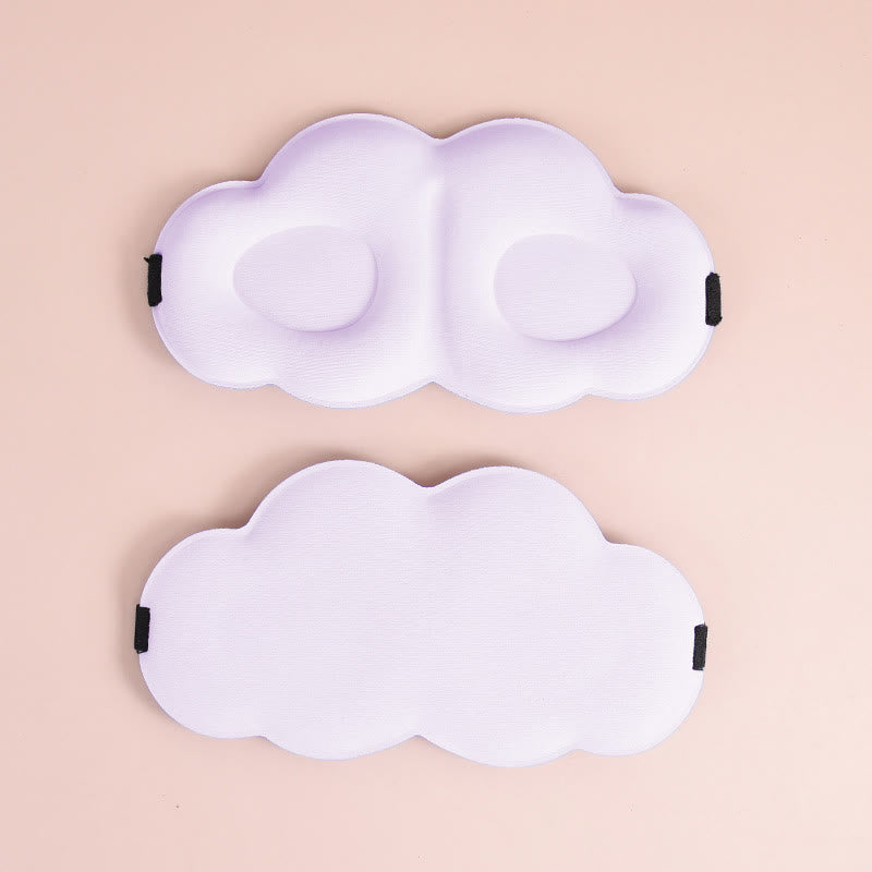 Maschera per gli occhi traspirante bifacciale 3D Cloud