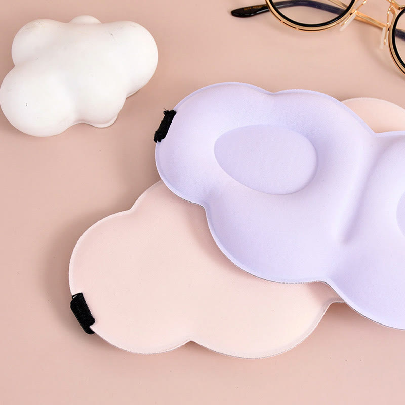 Maschera per gli occhi traspirante bifacciale 3D Cloud