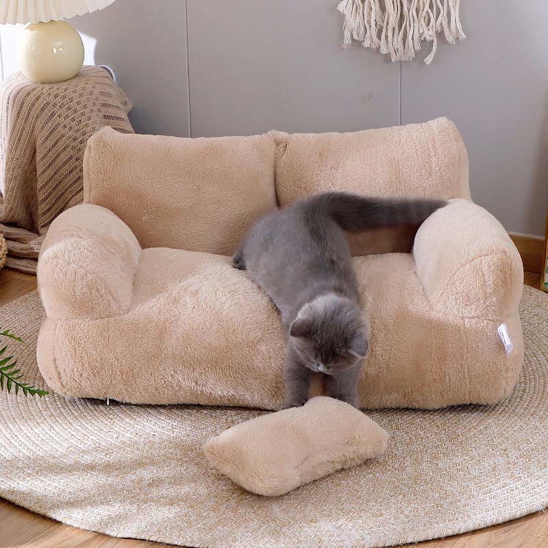 Divano letto per animali domestici soffice, rimovibile e lavabile