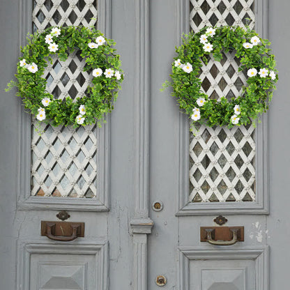 Ghirlanda artificiale di quadrifoglio per la decorazione della casa