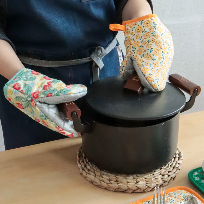 Guanto da forno da cucina resistente al calore elevato