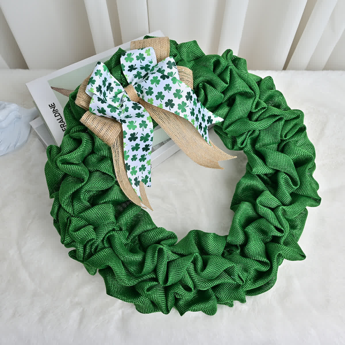 Decorazione da appendere alla ghirlanda di trifoglio di San Patrizio