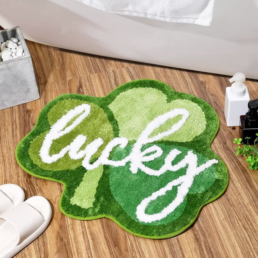 Tappetino da bagno assorbente Rural Shamrock