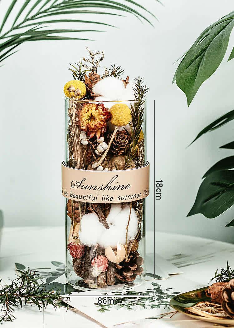 Olio essenziale di fiori secchi, ornamento per la casa