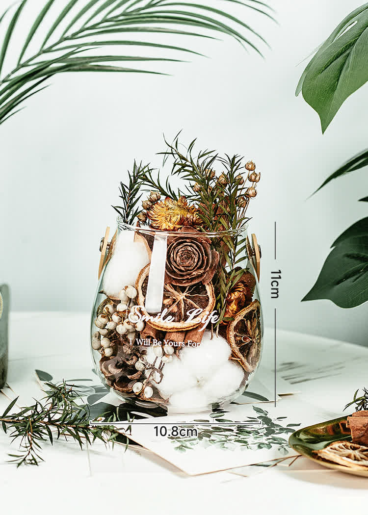 Olio essenziale di fiori secchi, ornamento per la casa