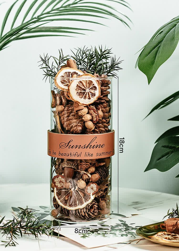 Olio essenziale di fiori secchi, ornamento per la casa