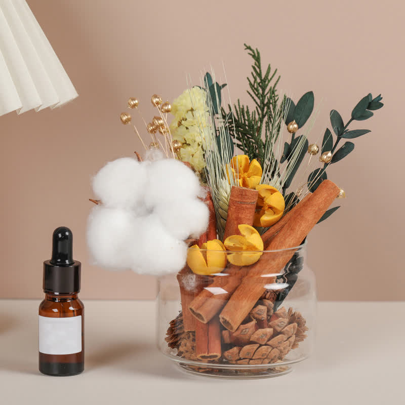 Pacchetto di fiori secchi fai da te per aromaterapia senza fuoco
