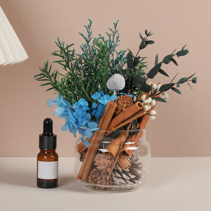 Pacchetto di fiori secchi fai da te per aromaterapia senza fuoco