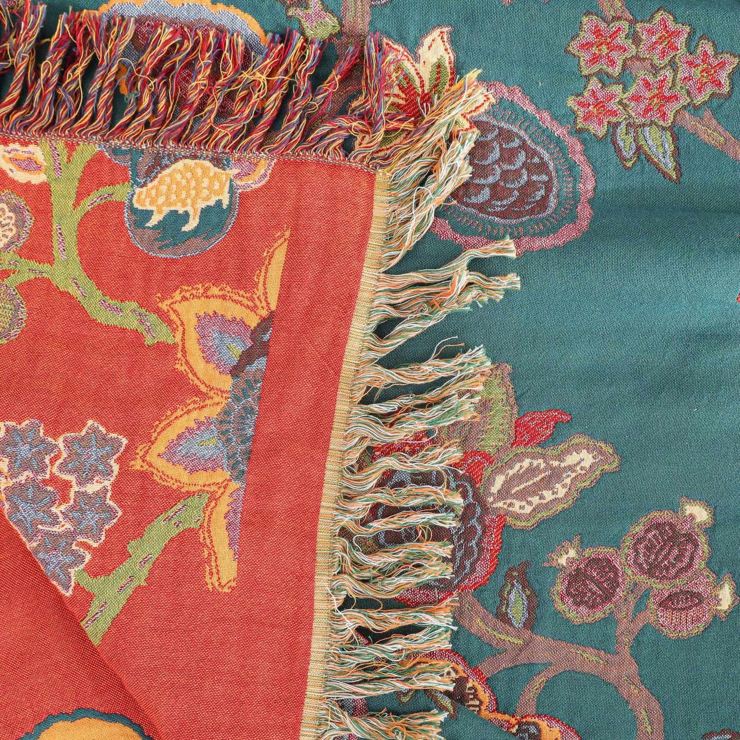Trapunta vintage con nappe in garza di cotone