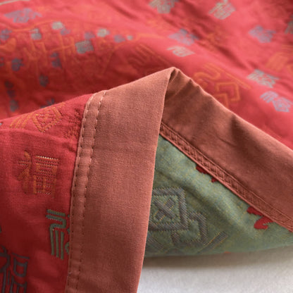 Trapunta vintage in garza di cotone puro