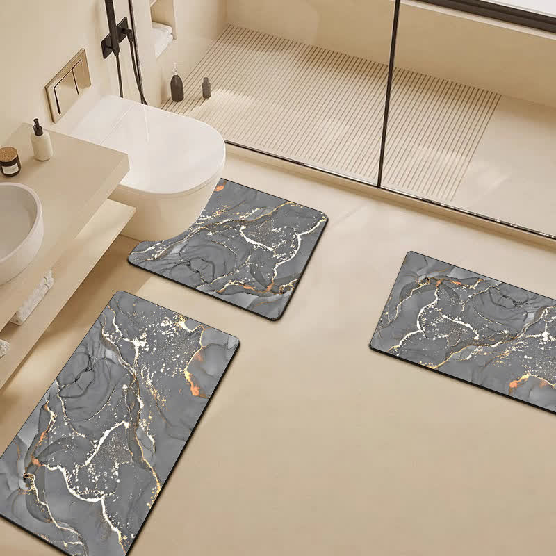 Tappetino da bagno moderno di lusso in fango diatomeico