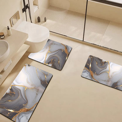 Tappetino da bagno moderno di lusso in fango diatomeico