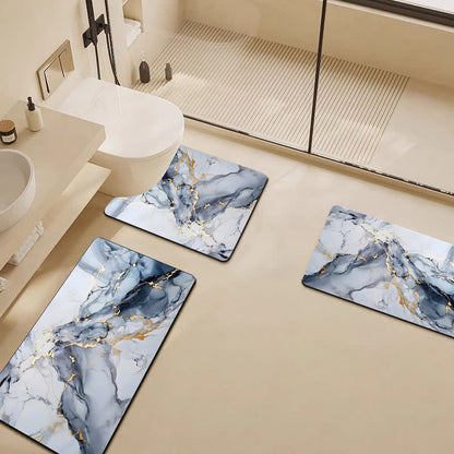 Tappetino da bagno moderno di lusso in fango diatomeico