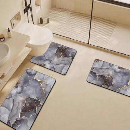 Tappetino da bagno moderno di lusso in fango diatomeico