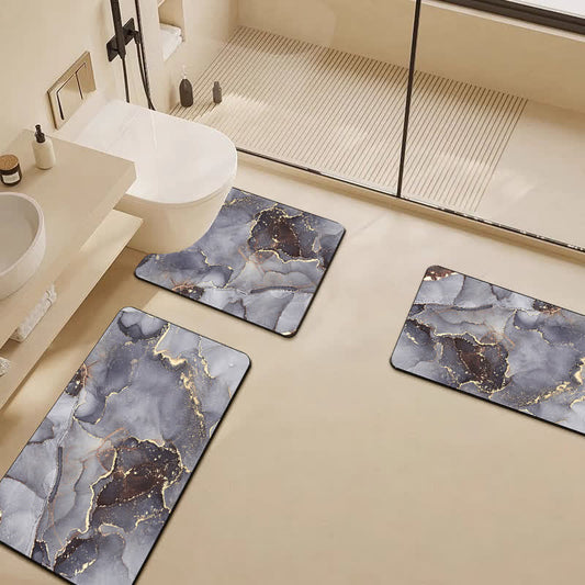 Tappetino da bagno moderno di lusso in fango diatomeico