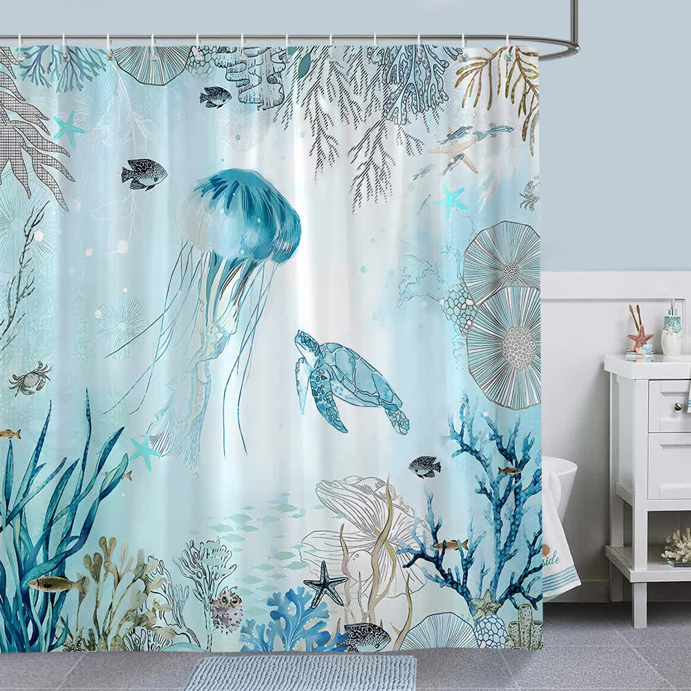 Tenda da doccia antimuffa Underwater World