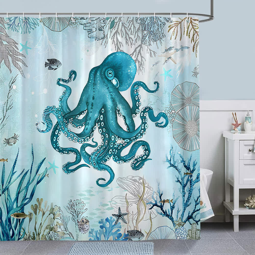 Tenda da doccia antimuffa Underwater World