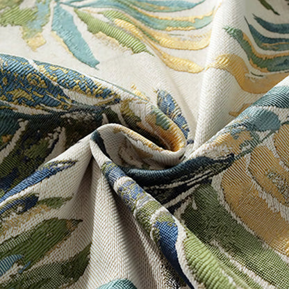 Tovaglia floreale elegante in ciniglia jacquard