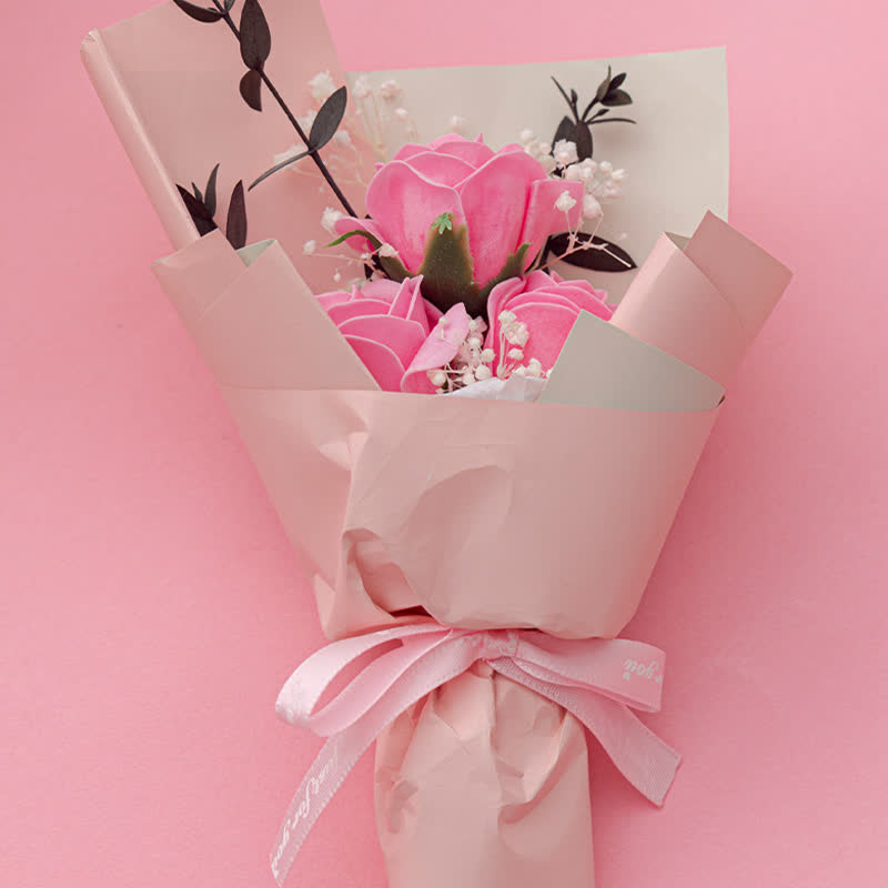 Confezione regalo rosa per compleanno e festa