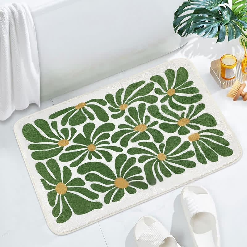 Tappetino assorbente per piante e fiori in stile pastorale