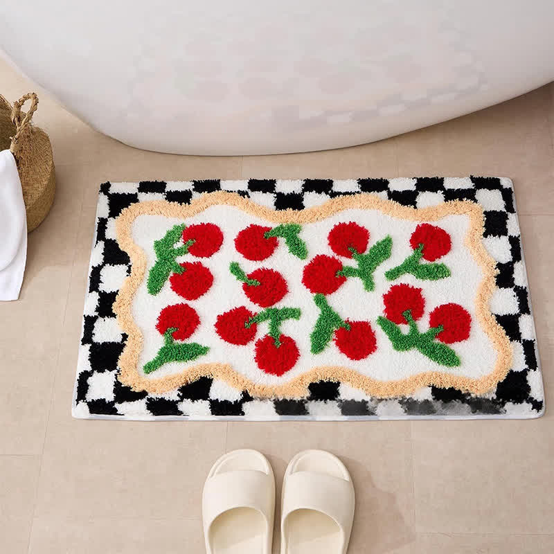 Tappetino assorbente per piante e fiori in stile pastorale