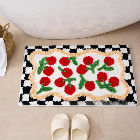 Tappetino assorbente per piante e fiori in stile pastorale