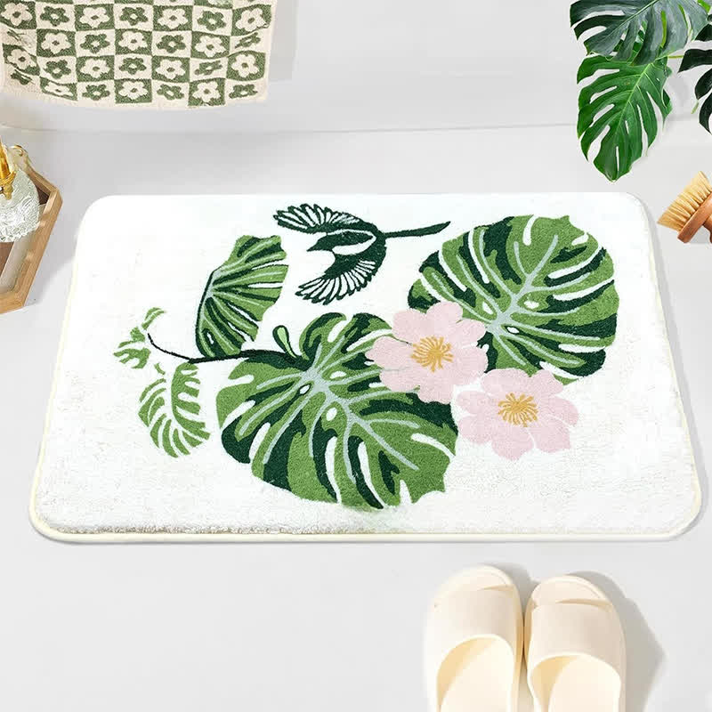 Tappetino assorbente per piante e fiori in stile pastorale