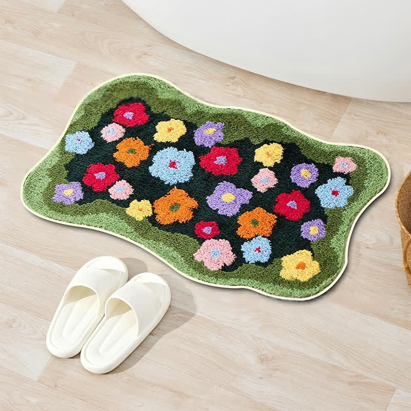 Tappetino assorbente per piante e fiori in stile pastorale