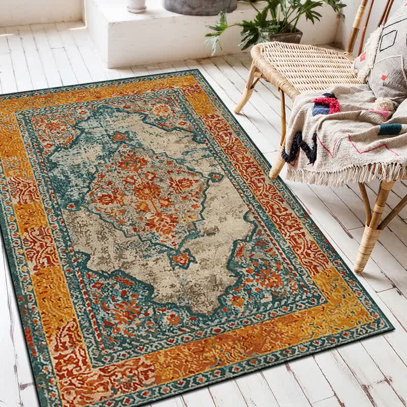 Tappetino decorativo rettangolare etnico esotico