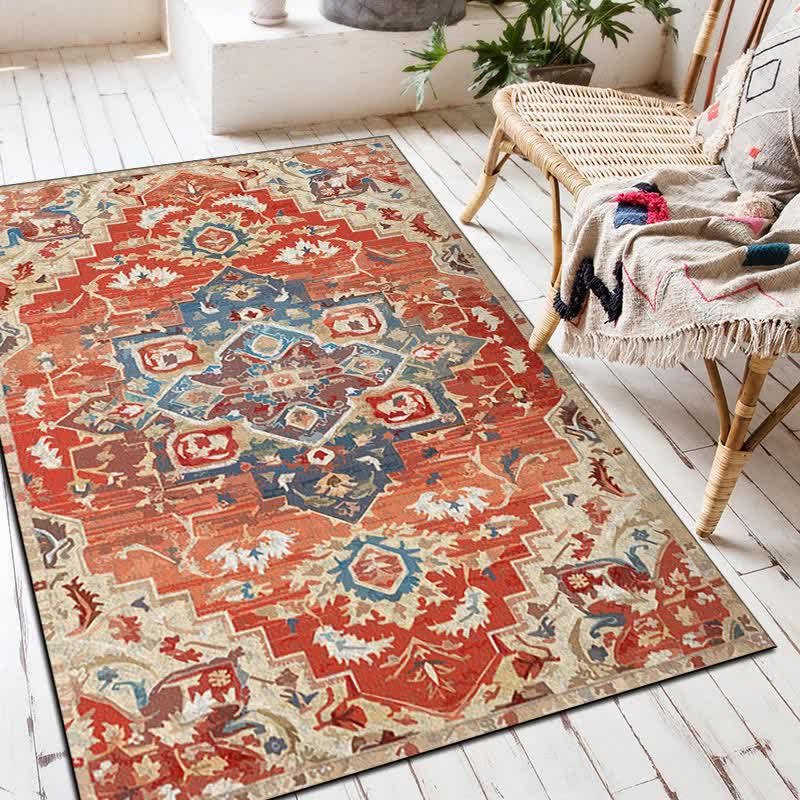 Tappetino decorativo rettangolare etnico esotico