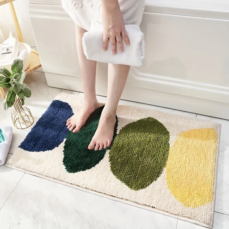 Tappetino assorbente per pavimenti con piante, fiori e cartoni animati