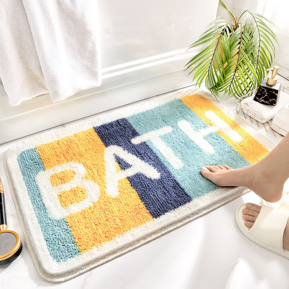 Tappetino assorbente per pavimenti con piante, fiori e cartoni animati