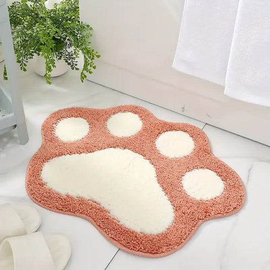 Tappetino assorbente con zampe di cartone animato