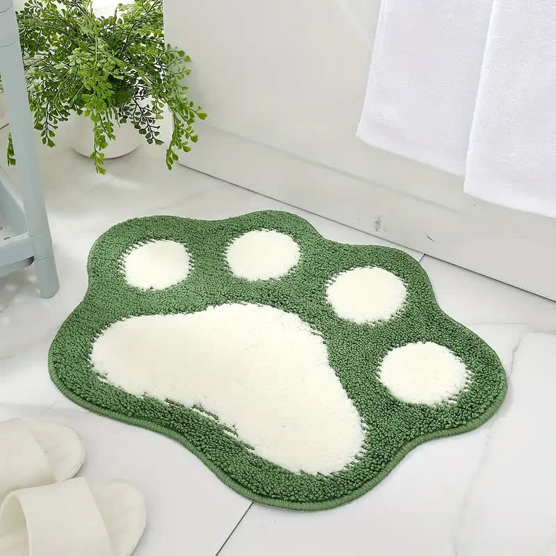 Tappetino assorbente con zampe di cartone animato