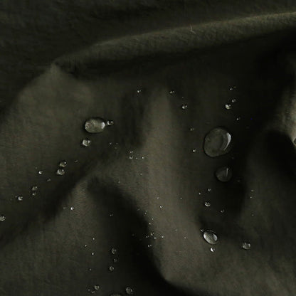 Gilet impermeabile in tinta unita