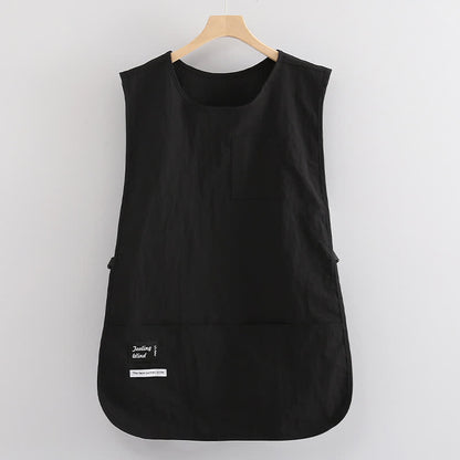 Gilet impermeabile in tinta unita