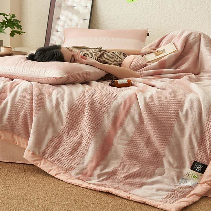Biancheria da letto in puro cotone morbido e semplice