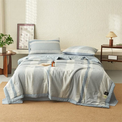 Biancheria da letto in puro cotone morbido e semplice