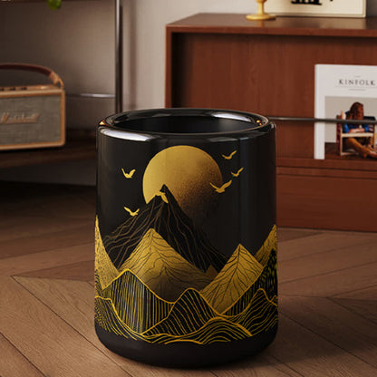 Cestino decorativo a doppia canna Rising Sun