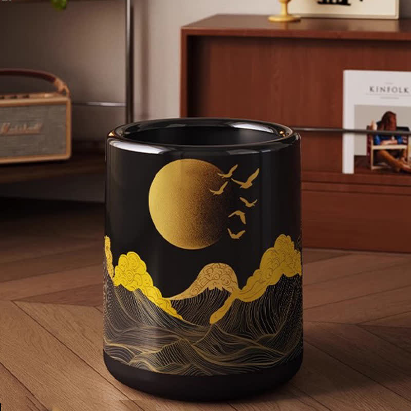 Cestino decorativo a doppia canna Rising Sun