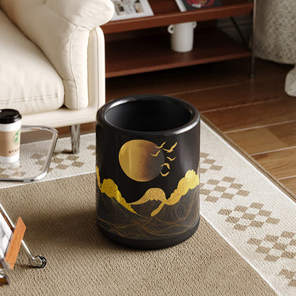Cestino decorativo a doppia canna Rising Sun