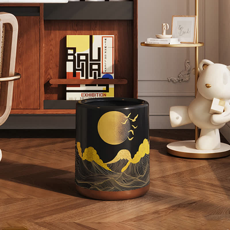 Cestino decorativo a doppia canna Rising Sun