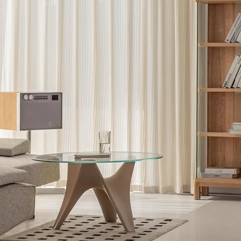 Tenda in garza trasparente con motivo floreale vintage francese
