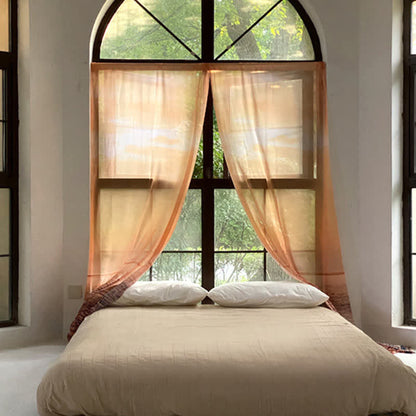 Tenda in chiffon di garza trasparente Orange Lake