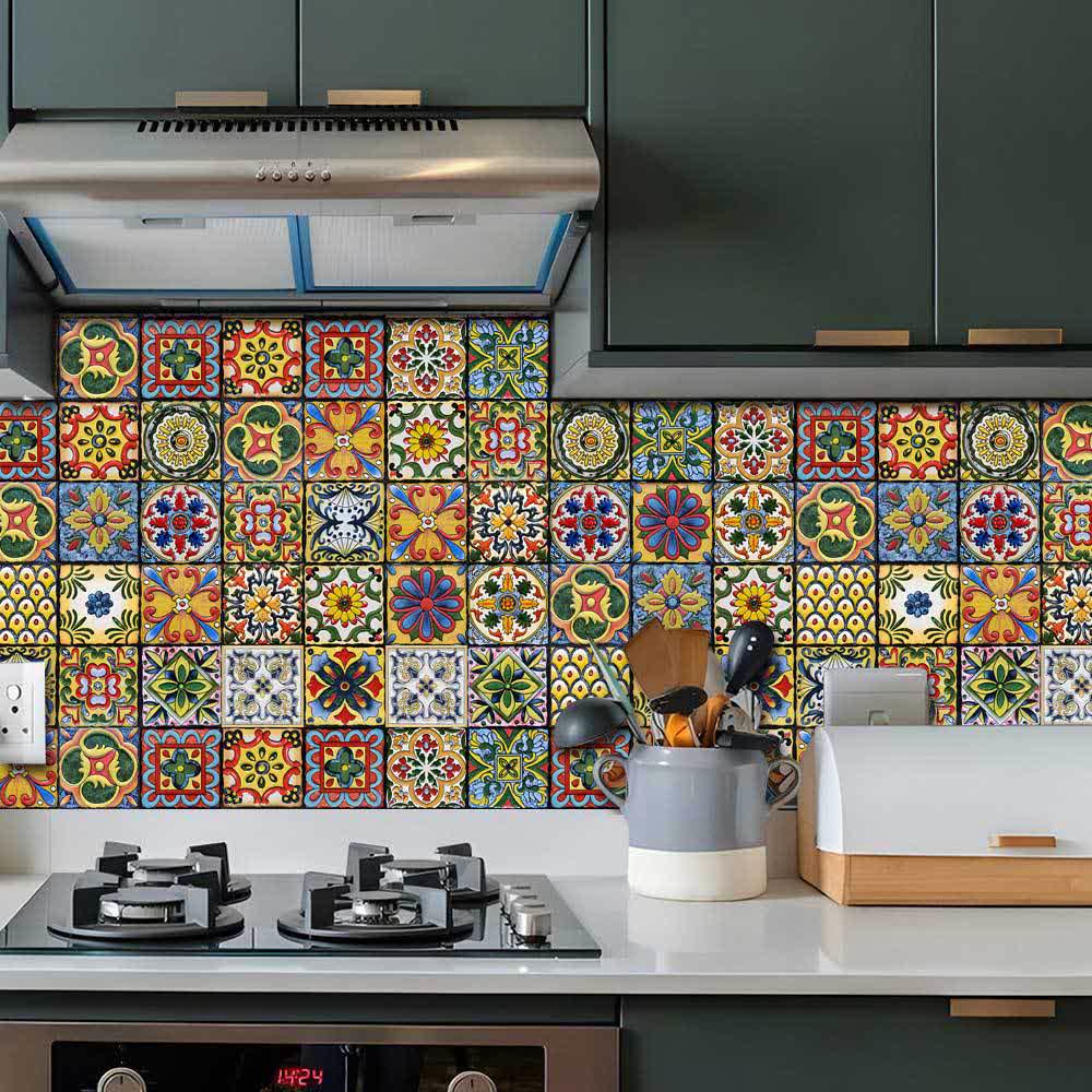 Adesivi decorativi per piastrelle da parete