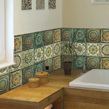 Adesivi per piastrelle da parete fai da te in stile marocchino