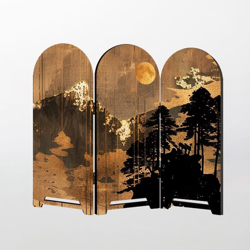 Ornamento da scrivania pieghevole vintage in legno