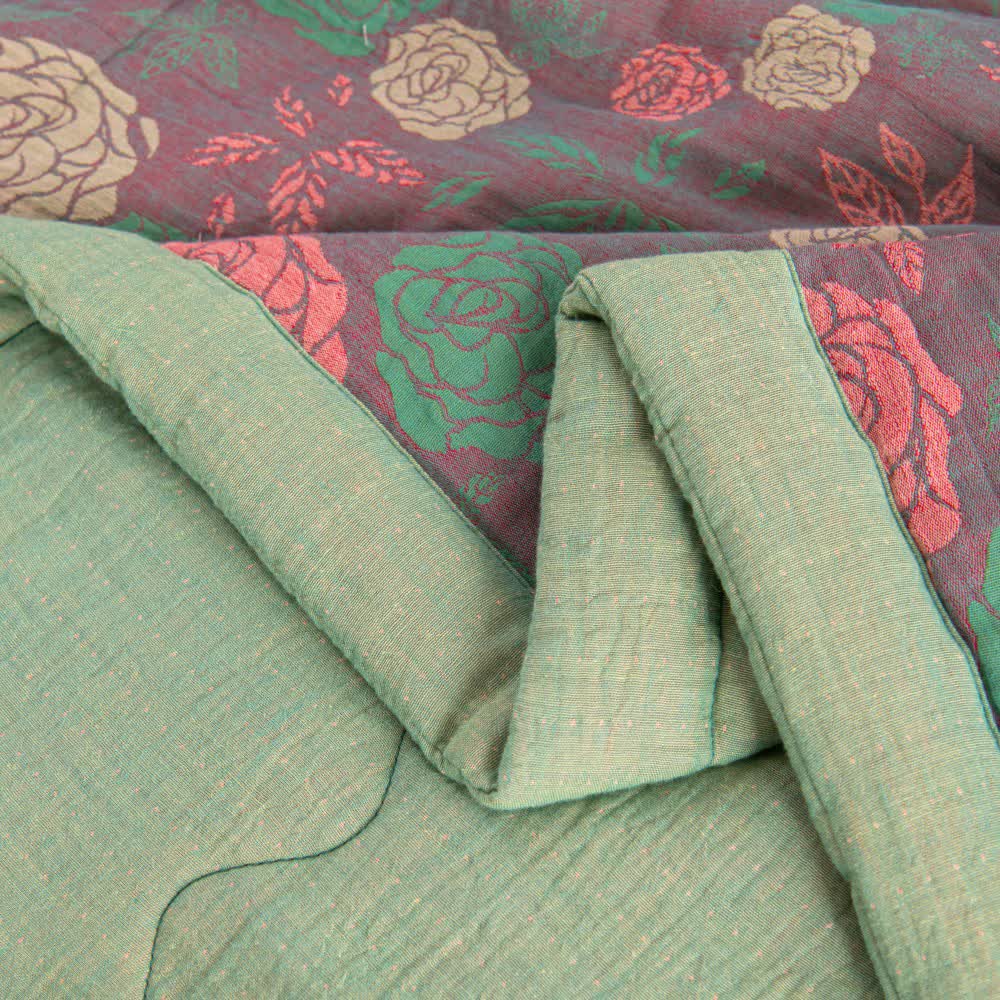 Biancheria da letto in garza di cotone Vintage Rose